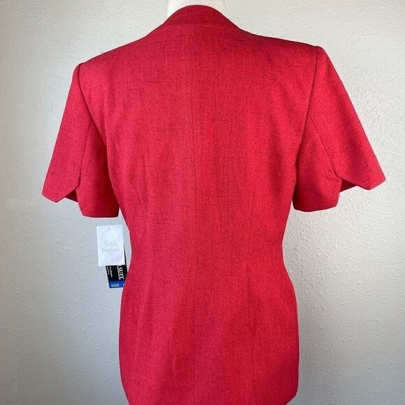 NWT Sag Harbor Red Matching Dress Jacket & Slacks - Picture 7 of 14